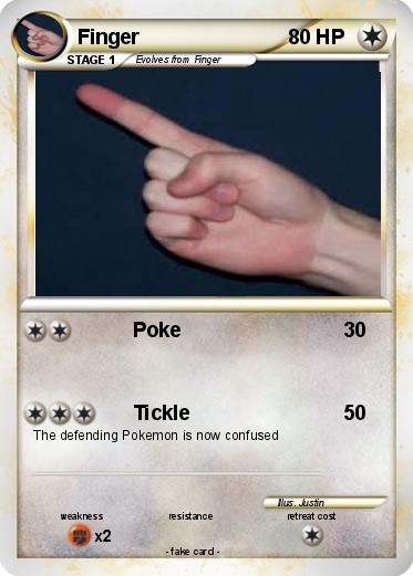 Pokemon Finger