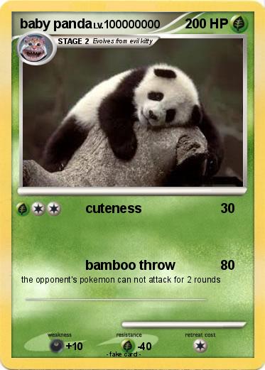 Pokemon baby panda