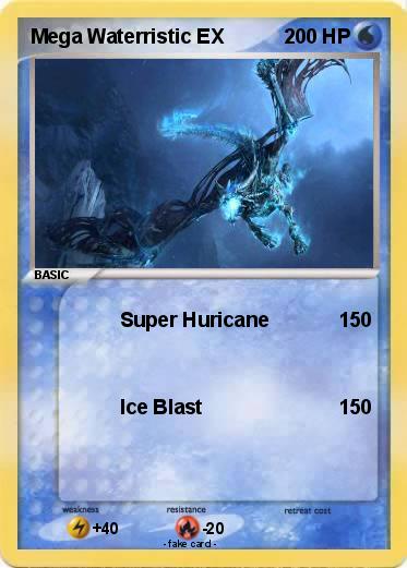 Pokemon Mega Waterristic EX