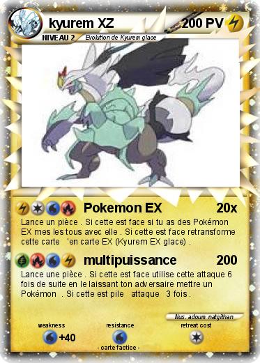 Pokemon kyurem XZ