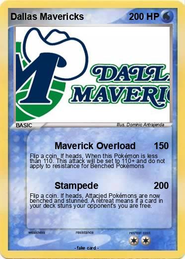 Pokemon Dallas Mavericks