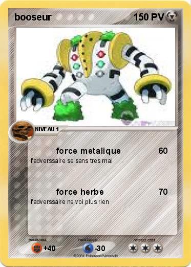 Pokemon booseur