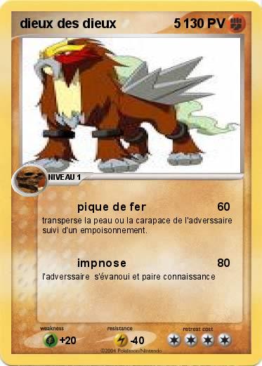 Pokemon dieux des dieux                5