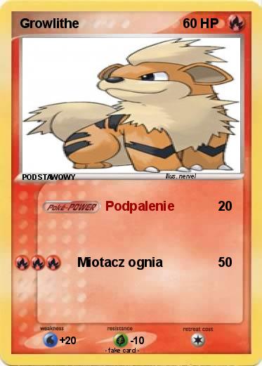 Pokemon Growlithe