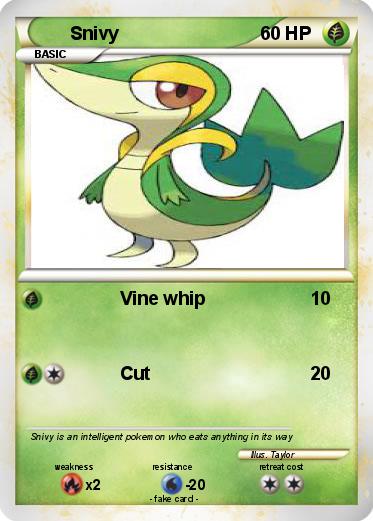 Pokemon Snivy