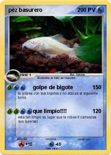 Pokemon pez basurero