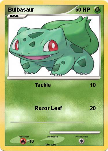 Pokemon Bulbasaur