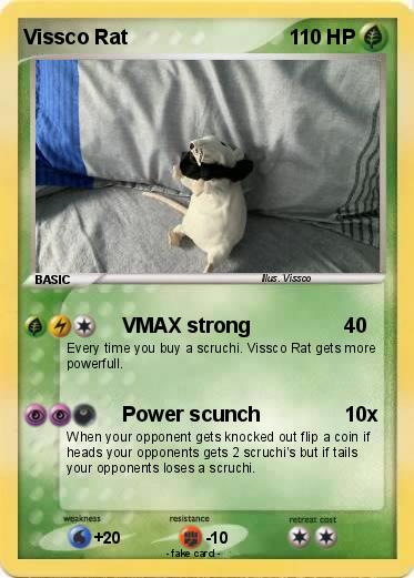 Pokemon Vissco Rat