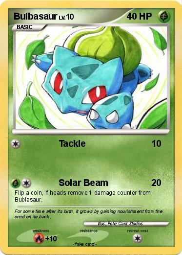 Pokemon Bulbasaur