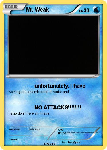 Pokemon Mr. Weak