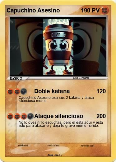 Pokemon Capuchino Asesino