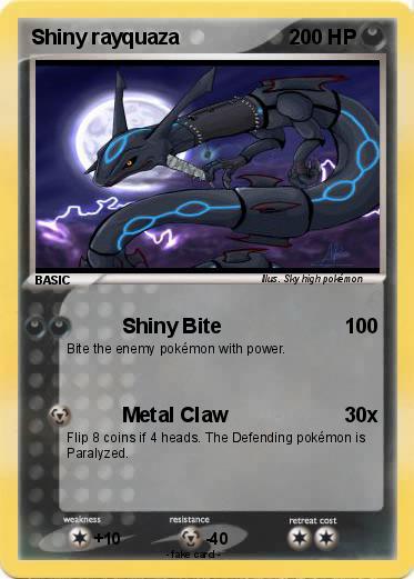 Pokemon Shiny rayquaza