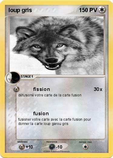 Pokemon loup gris