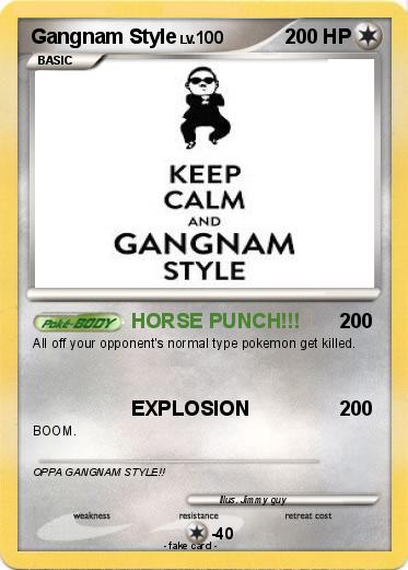 Pokemon Gangnam Style
