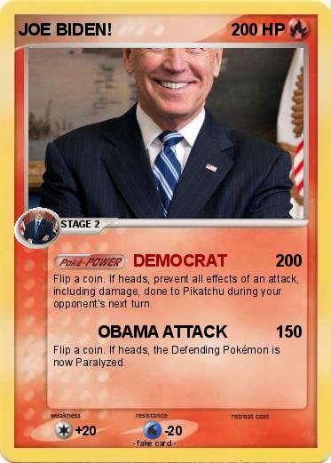 Pokemon JOE BIDEN!
