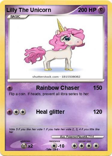 Pokemon Lilly The Unicorn