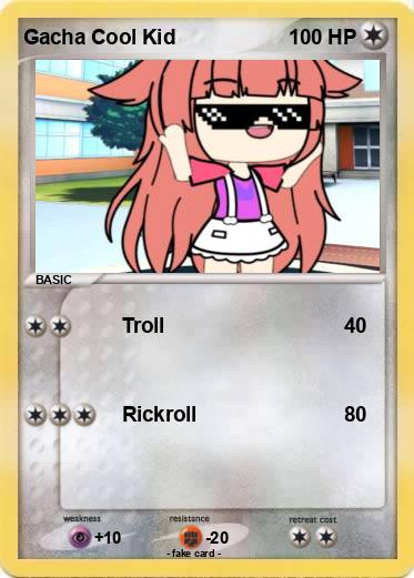 Pokemon Gacha Cool Kid