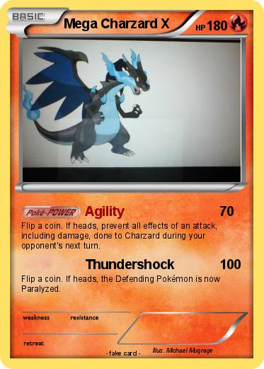 Pokemon Mega Charzard X