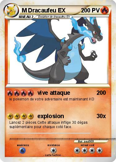 Pokemon M Dracaufeu EX