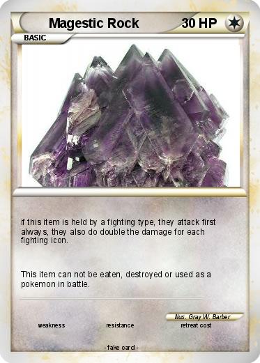 Pokemon Magestic Rock