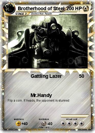 Pokemon Brotherhood of Steel