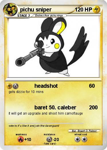 Pokemon pichu sniper
