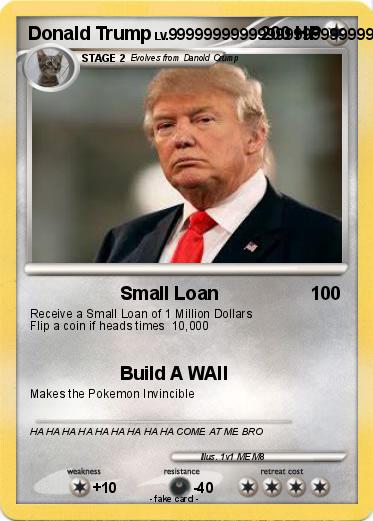 Pokemon Donald Trump