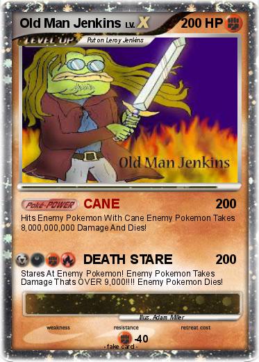 Pokemon Old Man Jenkins