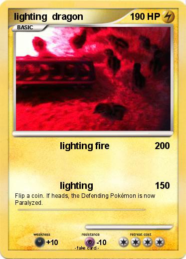 Pokemon lighting  dragon