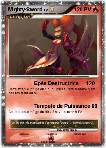 Pokemon Mighty-Sword
