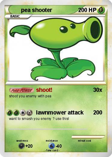 Pokemon pea shooter