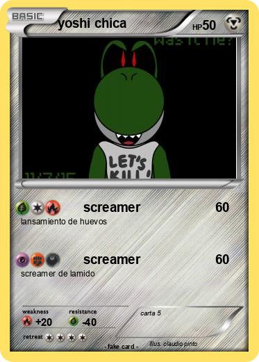 Pokemon yoshi chica
