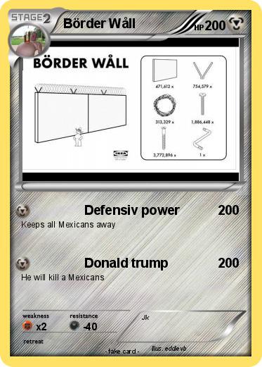 Pokemon Börder Wåll