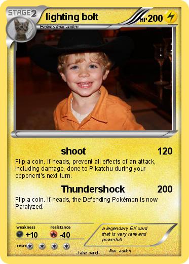 Pokemon lighting bolt