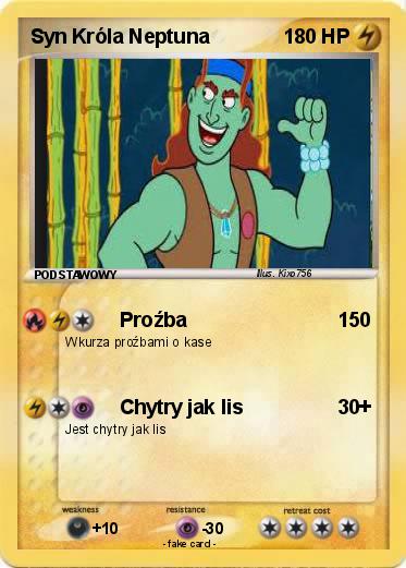 Pokemon Syn Króla Neptuna