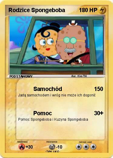 Pokemon Rodzice Spongeboba