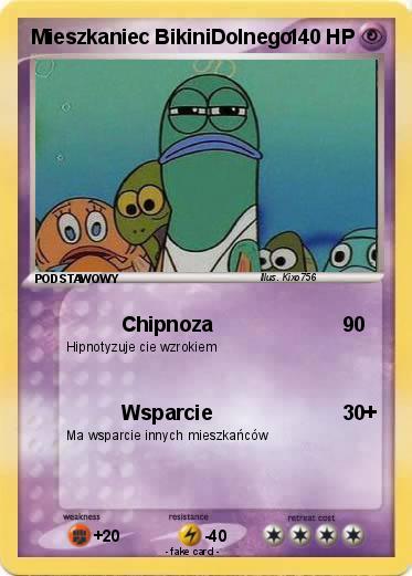 Pokemon Mieszkaniec BikiniDolnego