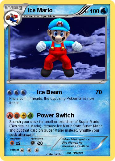 Pokemon Ice Mario