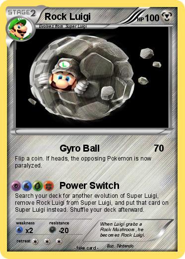 Pokemon Rock Luigi