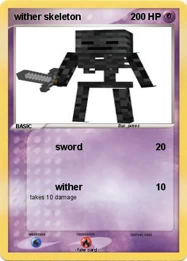 Pokemon wither skeleton