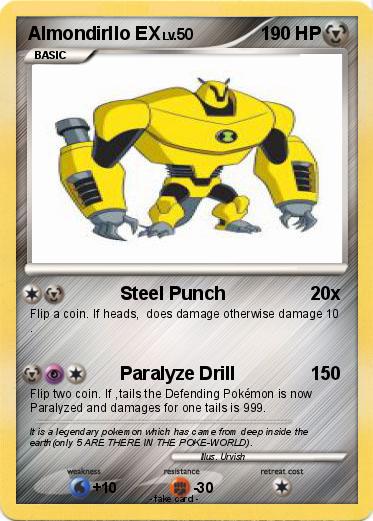 Pokemon Almondirllo EX