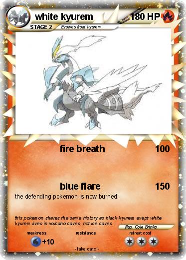 Pokemon white kyurem
