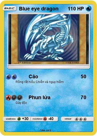 Pokemon Blue eye dragon