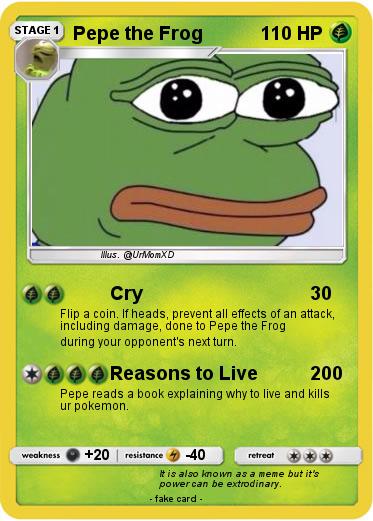 Pokemon Pepe the Frog