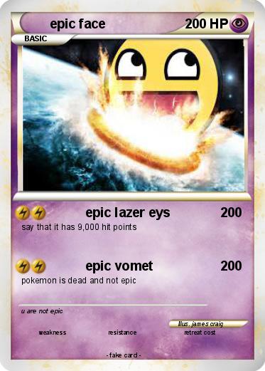 Pokemon epic face
