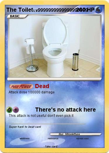 Pokemon The Toilet
