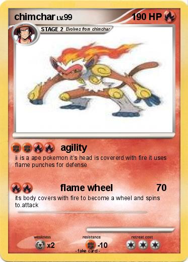 Pokemon chimchar