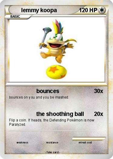 Pokemon lemmy koopa