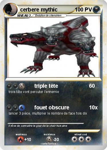 Pokemon cerbere mythic
