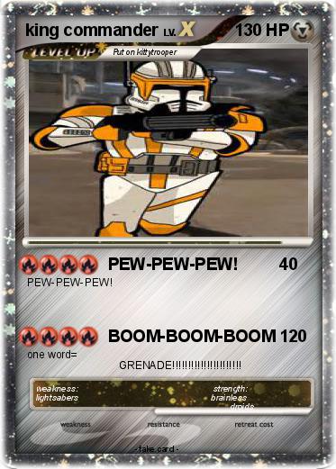 Pokemon king commander